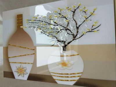 晶瓷畫膠出現(xiàn)水波紋的原因有哪些，如何解決?